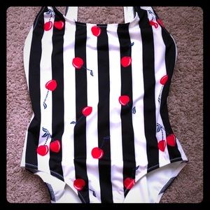 Lit boutique “cherries” swimsuit size medium